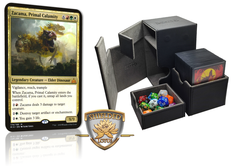 MTG Magic 100-Karten Commander Deck - Zacama, Primal Calamity (Dinosaurier, Elder)