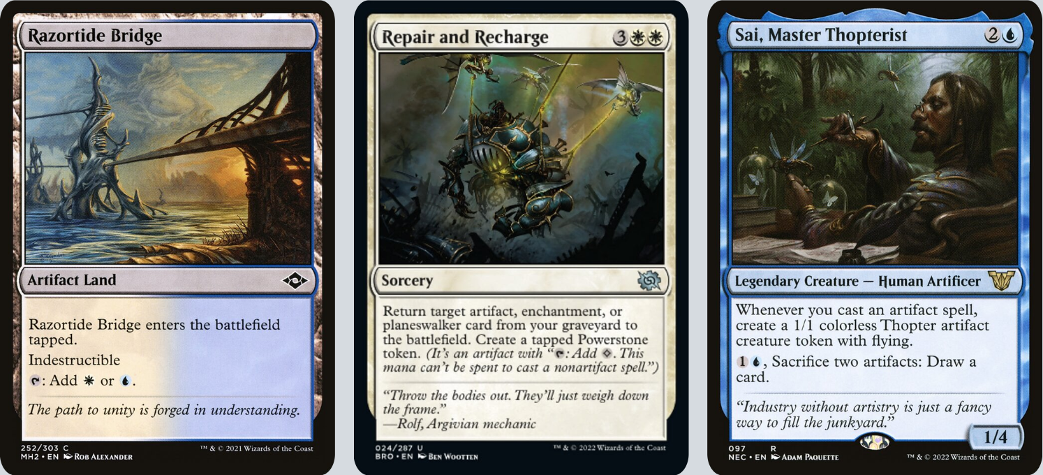 MTG Magic the Gathering Commander Deck - Urza, Lord Protector (Artifacts)