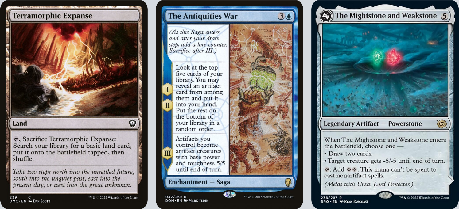 MTG Magic the Gathering Commander Deck - Urza, Lord Protector (Artifacts)