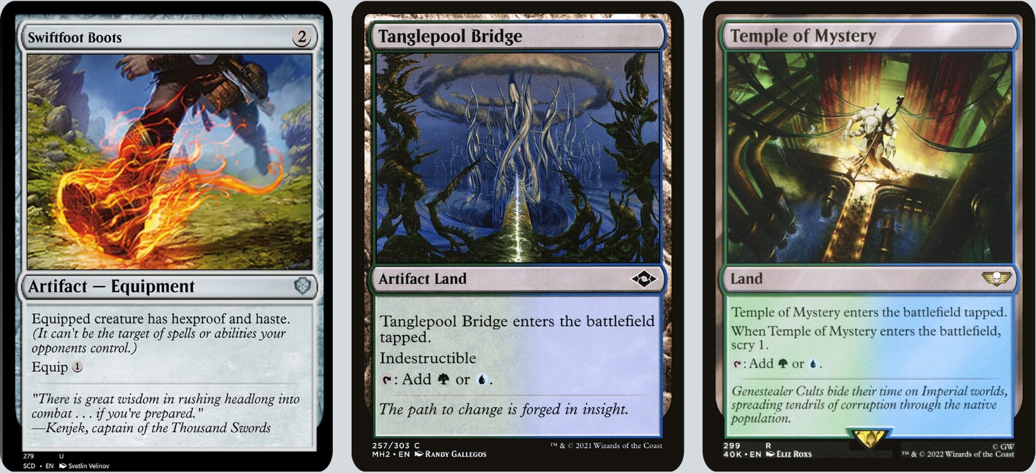 MTG Magic the Gathering Commander Deck - Tawnos, the Toymaker (Copy, Mutate)
