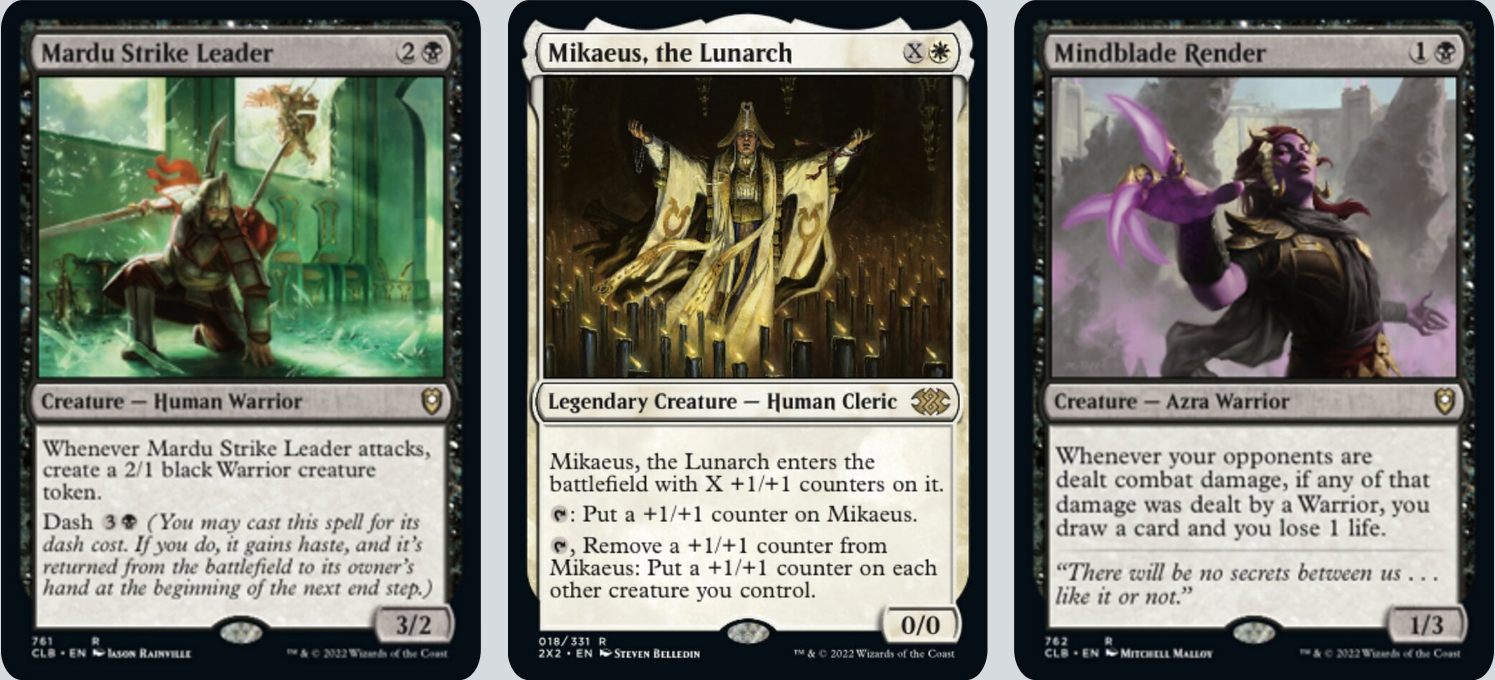 MTG Magic the Gathering Commander Deck - Burakos, Party Leader // Folk Hero (Background)