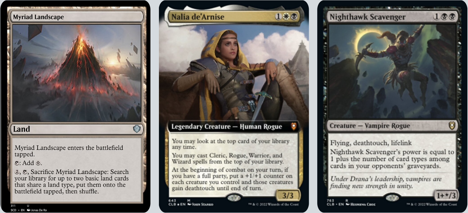 MTG Magic the Gathering Commander Deck - Burakos, Party Leader // Folk Hero (Background)