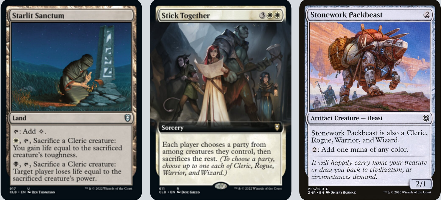 MTG Magic the Gathering Commander Deck - Burakos, Party Leader // Folk Hero (Background)