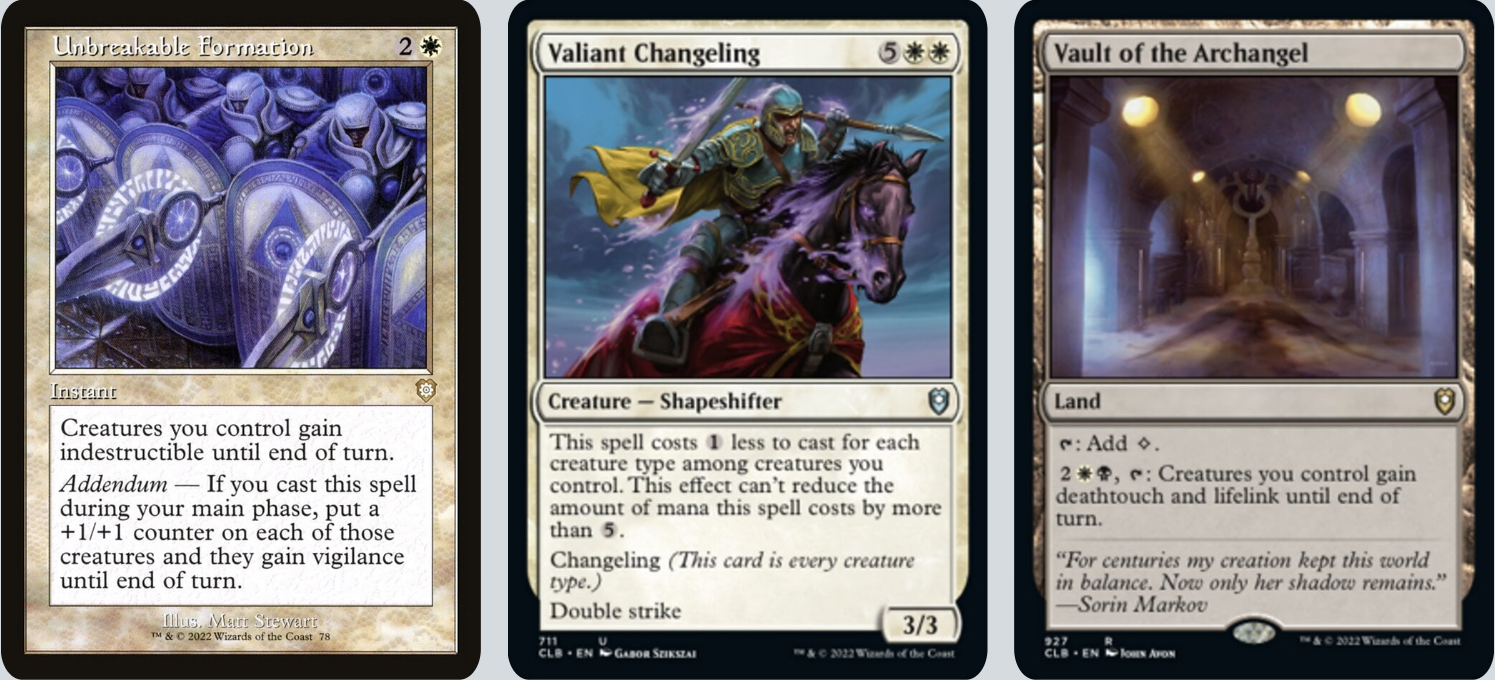 MTG Magic the Gathering Commander Deck - Burakos, Party Leader // Folk Hero (Background)