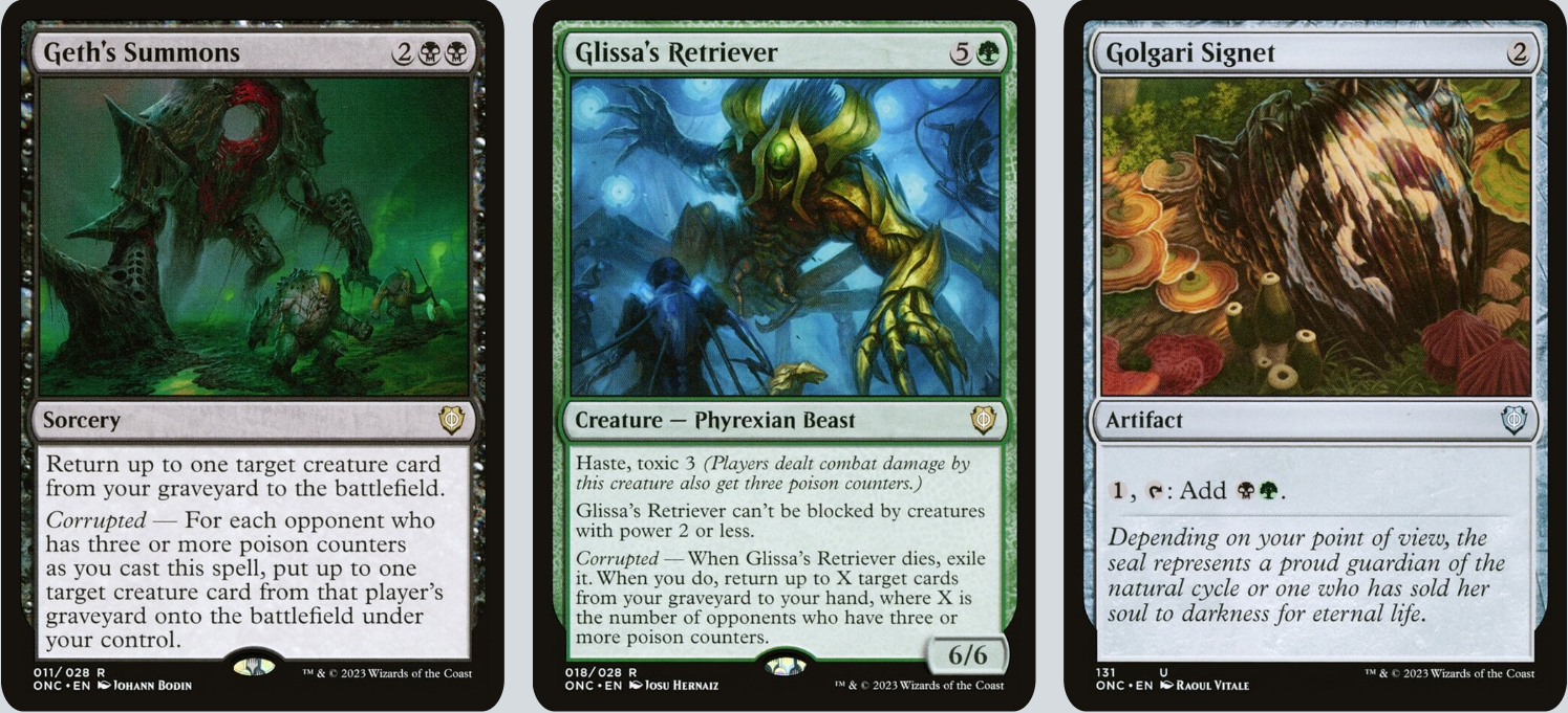 MTG Magic the Gathering Commander Deck - Atraxa, Grand Unifier (Phyrexian, Poison)