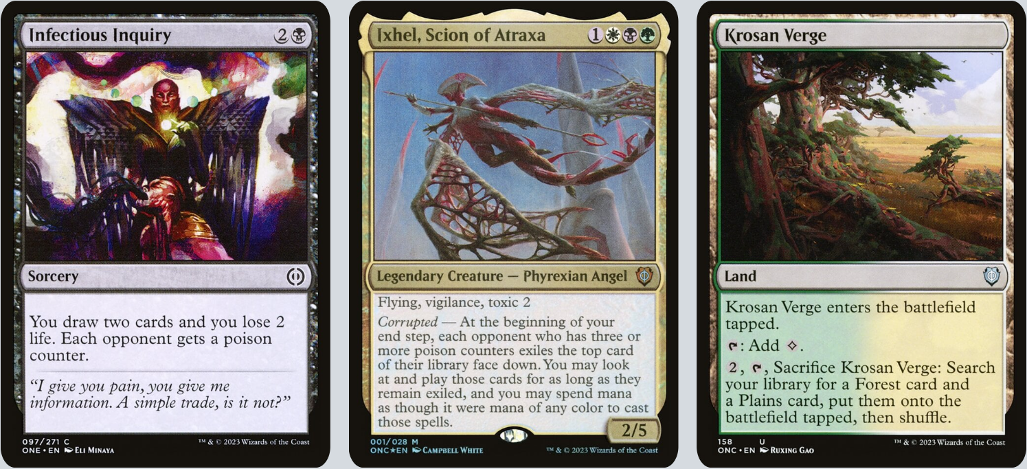 MTG Magic the Gathering Commander Deck - Atraxa, Grand Unifier (Phyrexian, Poison)