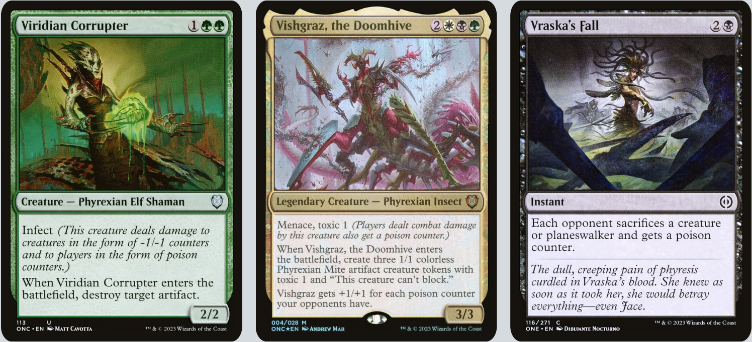 MTG Magic the Gathering Commander Deck - Atraxa, Grand Unifier (Phyrexian, Poison)