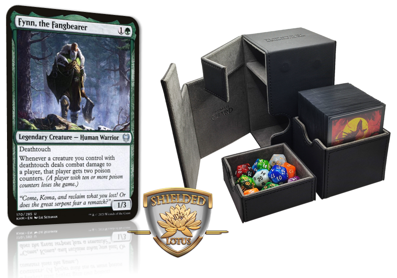 MTG Magic the Gathering Commander Deck - Fynn, the Fangbearer (Deathtouch, Poison)