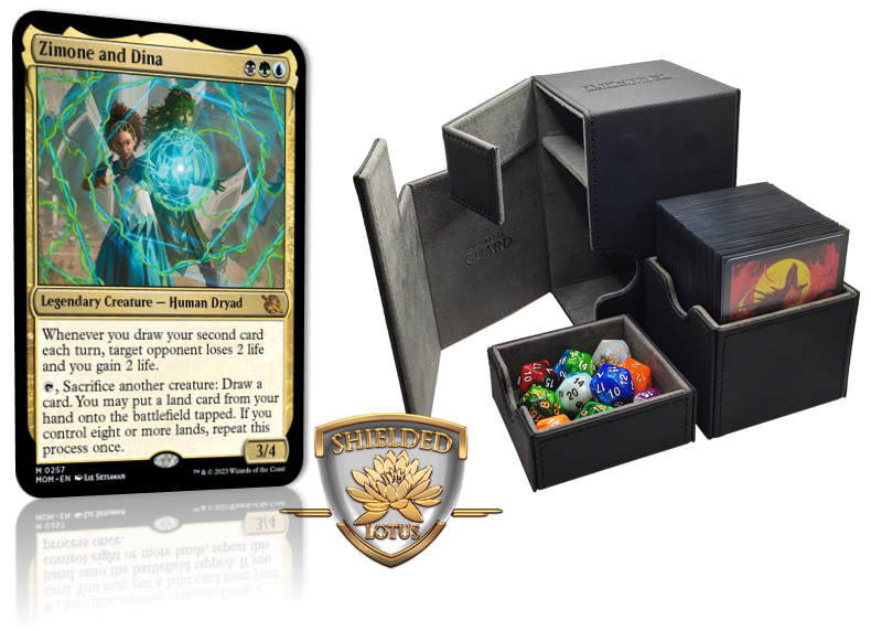 MTG Magic the Gathering Commander Deck - Zimone and Dina (Simic)