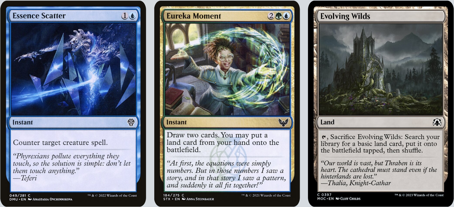 MTG Magic the Gathering Commander Deck - Zimone and Dina (Simic)