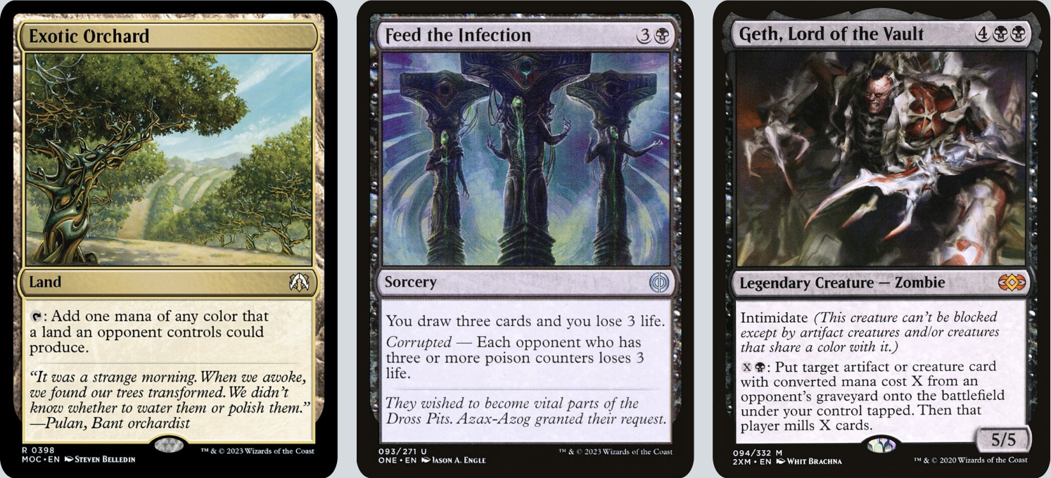 MTG Magic the Gathering Commander Deck - Zimone and Dina (Simic)