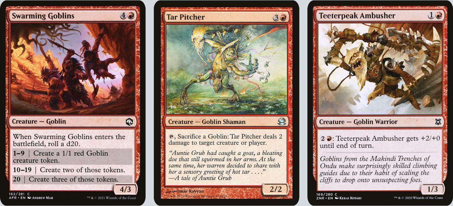 MTG Magic the Gathering Commander Deck- Torbran, Thane of Red Fell (Goblin Deck)