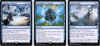 MTG Magic the Gathering Commander Deck - Deekah, Fractal Theorist (Beschwörung, Mono Blue)