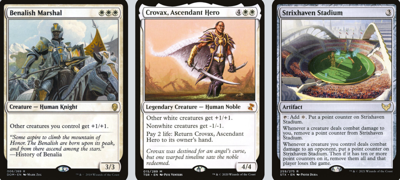 MTG Magic 100-Karten Commander Deck - Adeline (Human, Mensch) Mono White Aggro