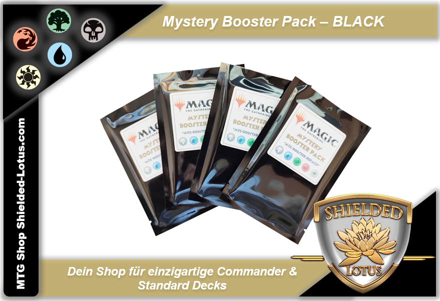 MTG Magic the Gathering - Mystery Booster Repack *BLACK* Edition (Draf Shielded Lotus MTG Magic the Gathering - Mystery Booster Repack *BLACK* Edition (Draf Shielded Lotus