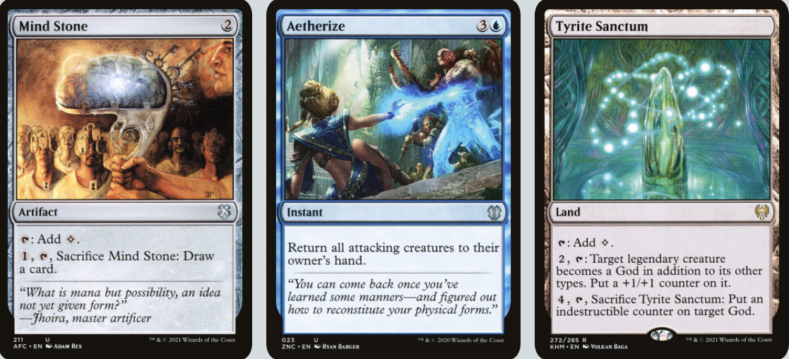 MTG Magic 100-Karten Commander Deck - Eruth (Zaubersprüche) Blau / Rot