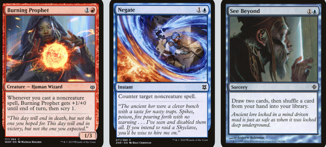 MTG Magic 100-Karten Commander Deck - Eruth (Zaubersprüche) Blau / Rot