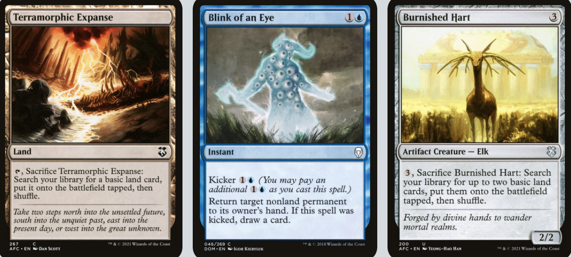 MTG Magic 100-Karten Commander Deck - Eruth (Zaubersprüche) Blau / Rot