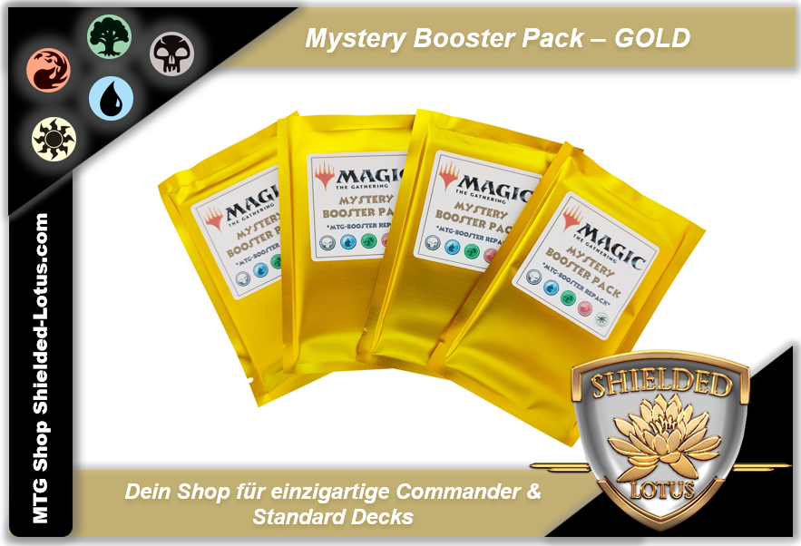 MTG Magic the Gathering Mystery Booster Pack *GOLD* Edition (Mythic Rare Foil)