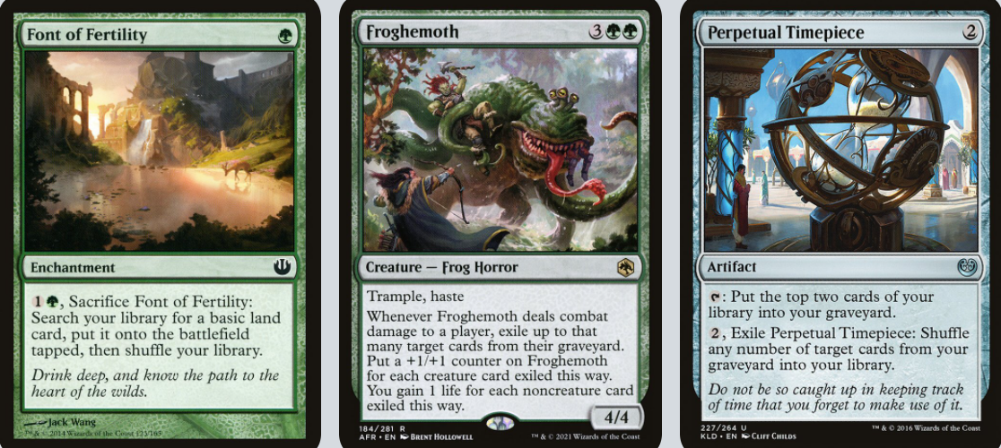MTG Magic 100-Karten Commander Deck - Grolnok (Frog, Friedhof) Grün/Blau