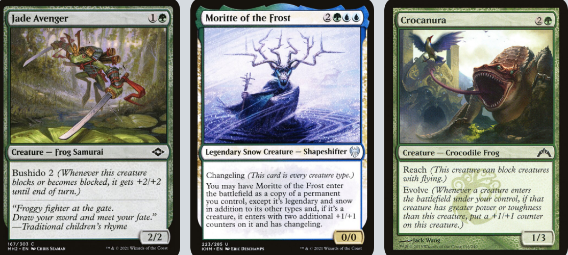 MTG Magic 100-Karten Commander Deck - Grolnok (Frog, Friedhof) Grün/Blau