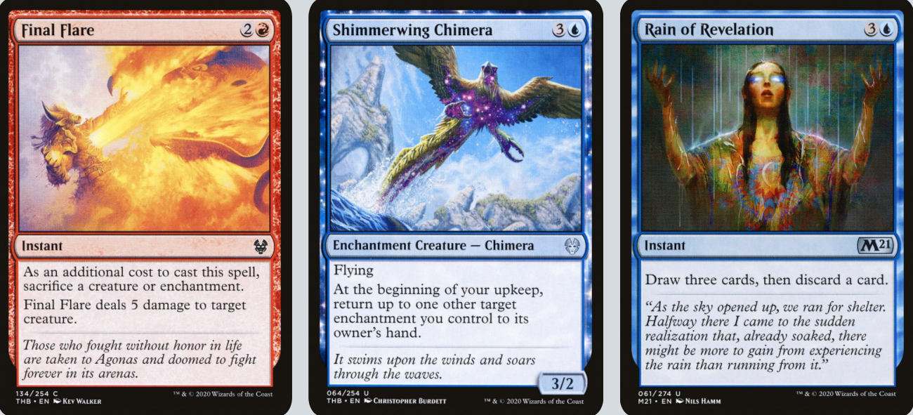 MTG Magic 100-Karten Commander Deck - Lynde (Fluch, Curse) Schwarz/Blau/Rot