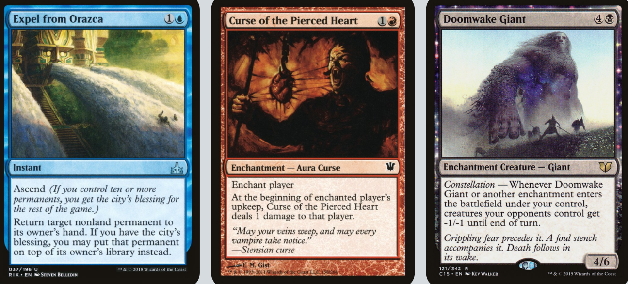 MTG Magic 100-Karten Commander Deck - Lynde (Fluch, Curse) Schwarz/Blau/Rot