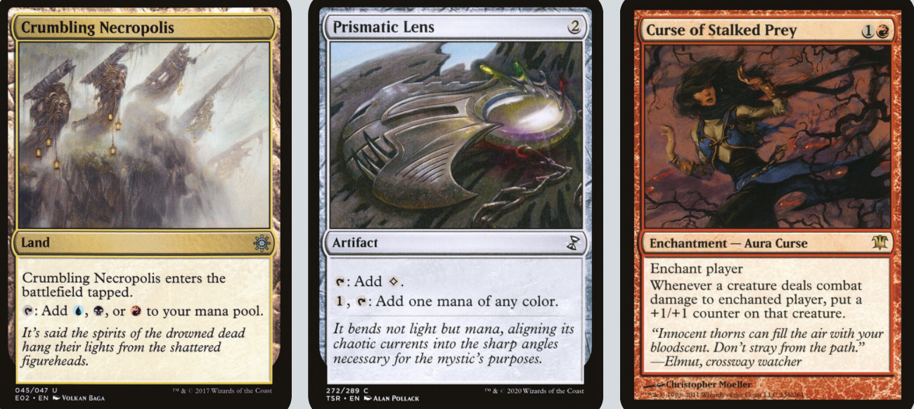 MTG Magic 100-Karten Commander Deck - Lynde (Fluch, Curse) Schwarz/Blau/Rot