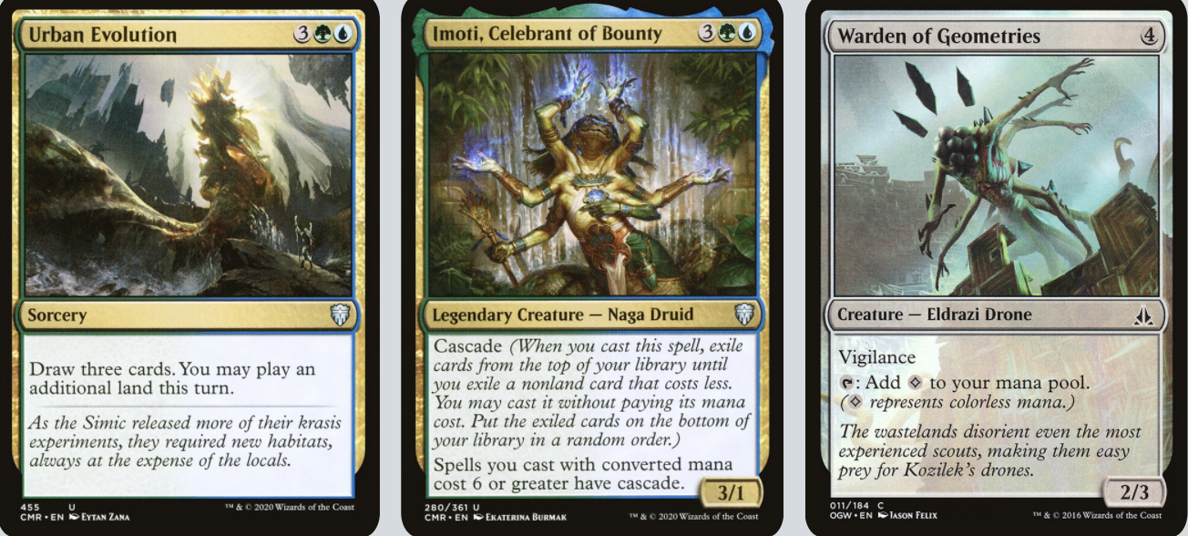 MTG Magic 100-Karten Commander Deck -  Imoti, Celebrant of Bounty (Cascade)